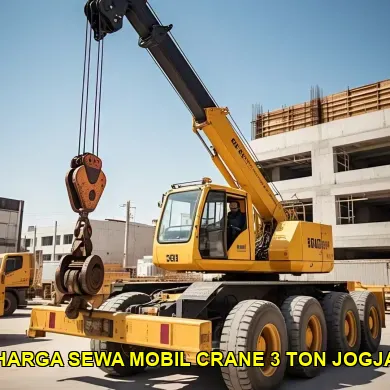 Memahami harga sewa mobil crane 3 ton di Jogja